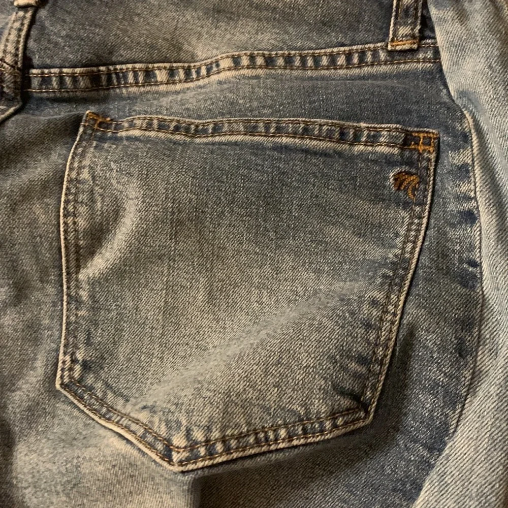 Madewell Cruiser Straight Crop Jeans: Pieced Edition Size 28 - Picture 9 of 11